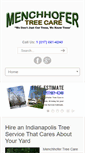 Mobile Screenshot of menchhofertreecare.com